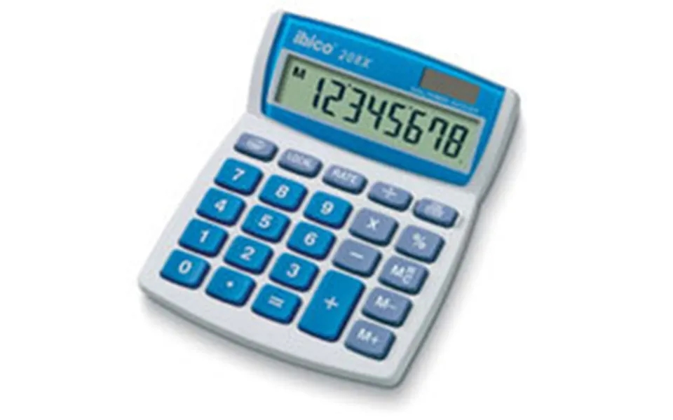Ibico 208x Calculator Desktop Basic Blue. White