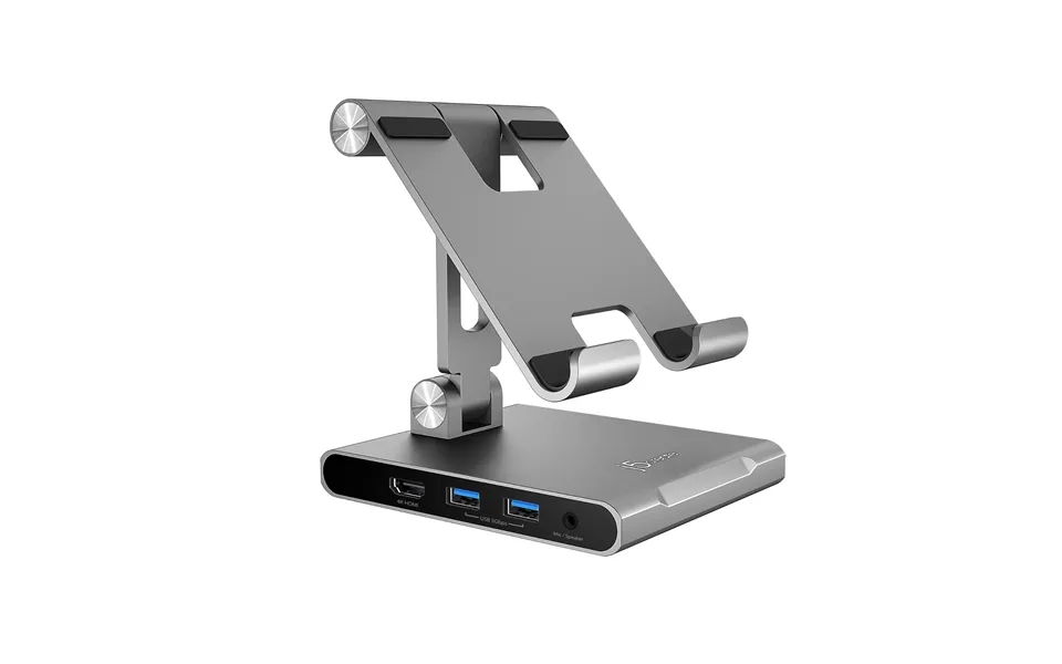 J5create Jts224 Multi-angle Stand With Docking Station For Ipad Pro