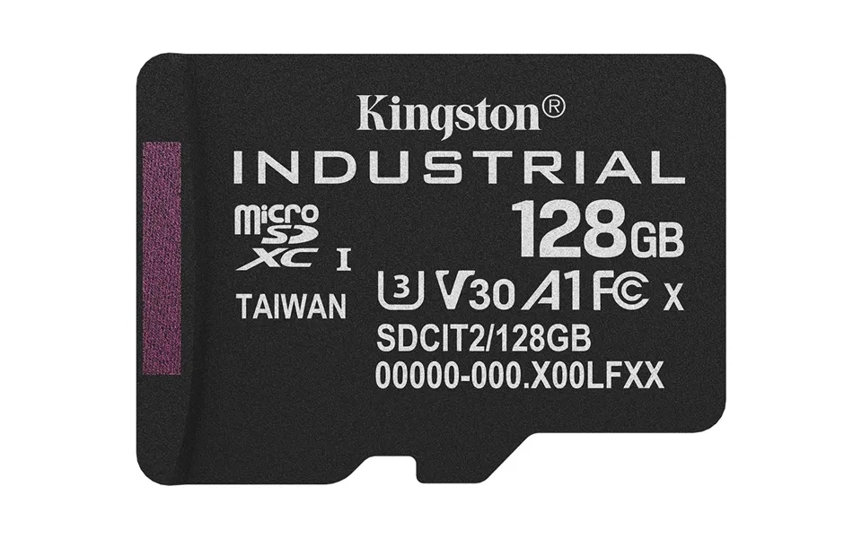Kingston Technology 128gb Microsdxc Industrial C10 A1 Pslc Card Single