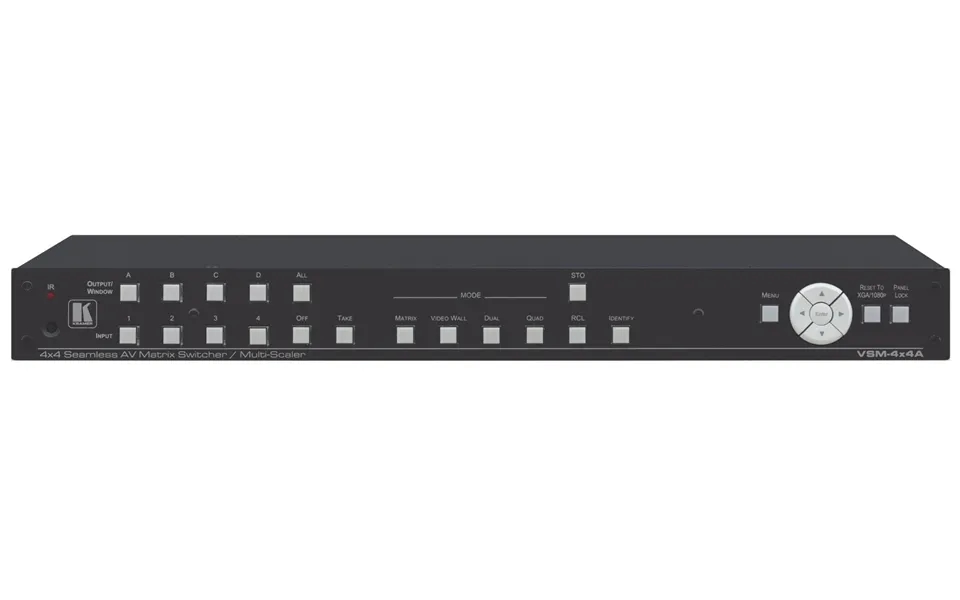 Kramer Electronics Vsm-4x4a Matrix Switcher Av Matrix Switcher