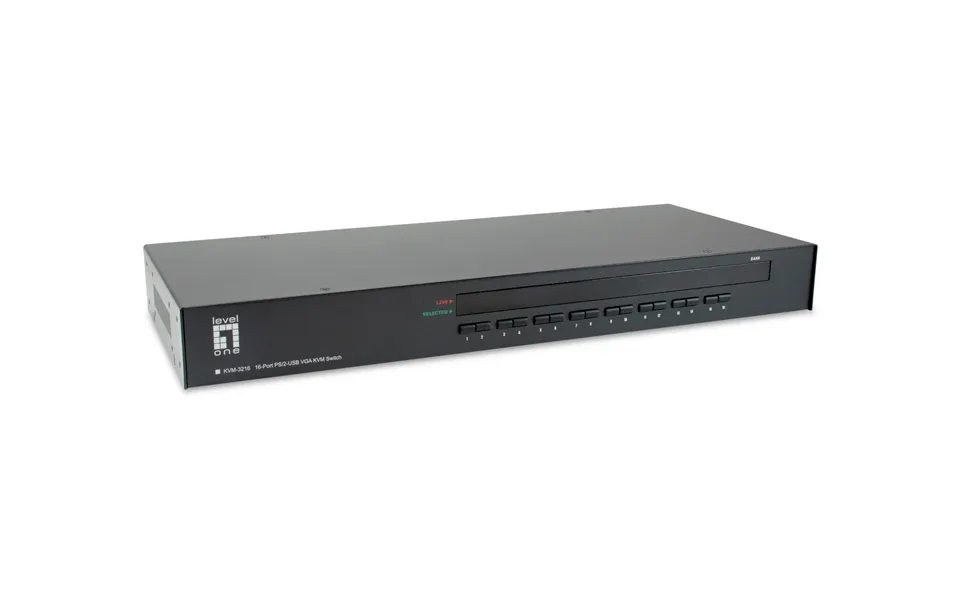Levelone 16-port Ps 2-usb Vga Kvm Switch