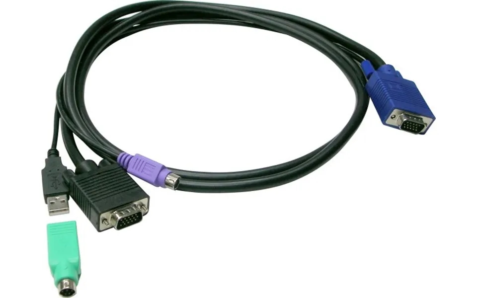 Levelone 5.0m Kvm Cable For Kvm-3208 Kvm-3216