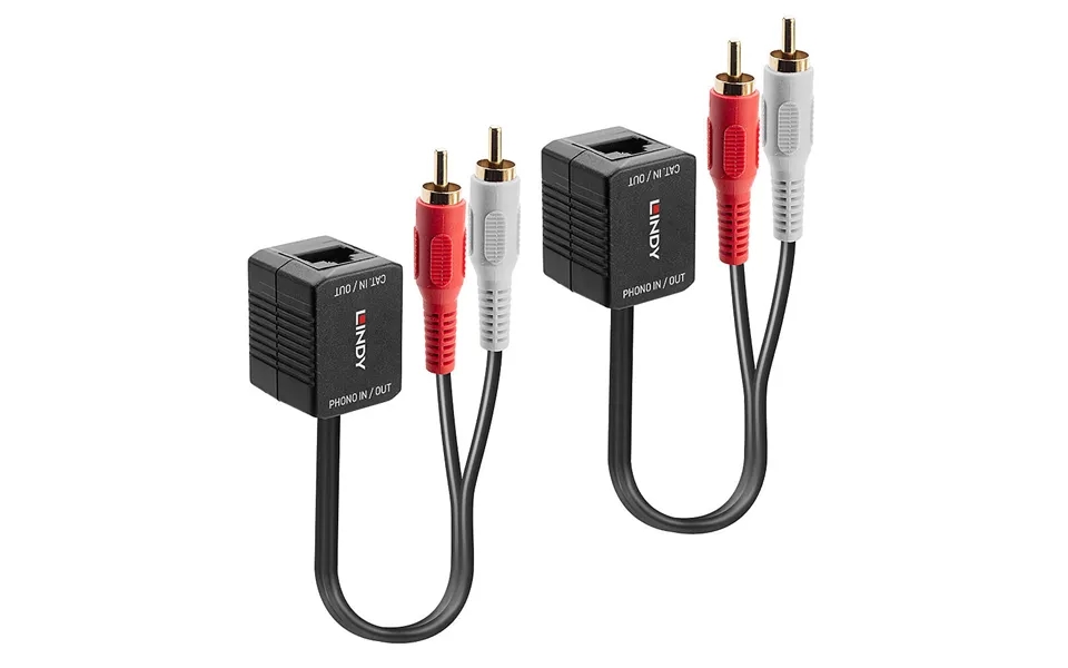 Lindy 500m Cat.6 Phono Analogue Audio Extender