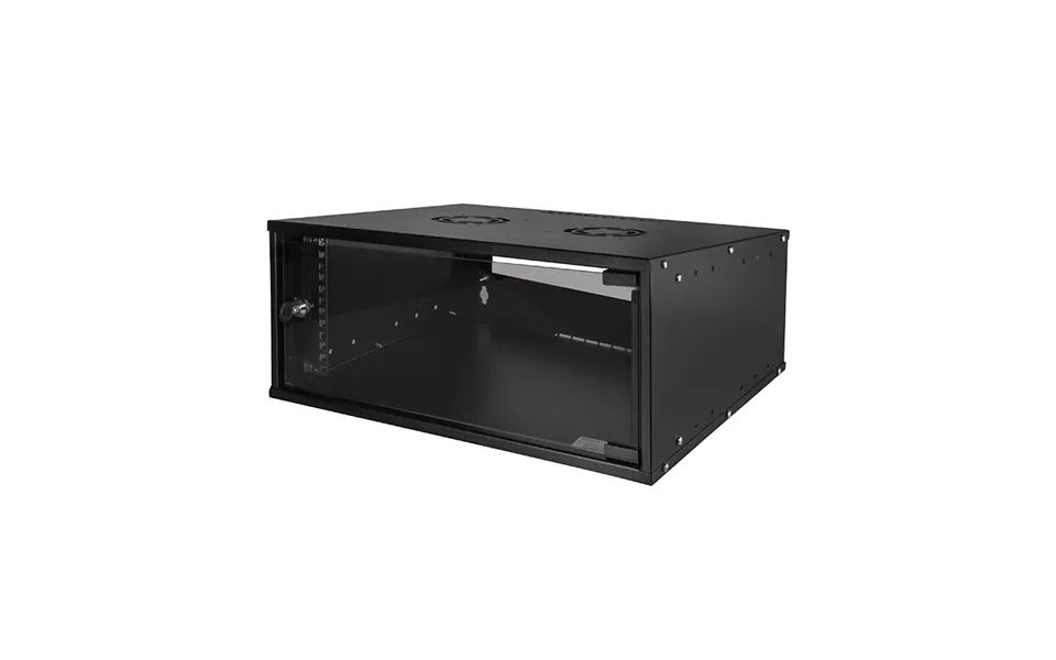 Logilink W04c55b Rack Cabinet 4u Wall Mounted Rack Black