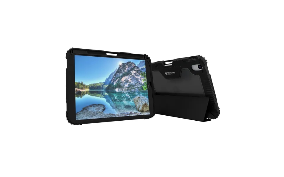 Maxcases Extreme Folio-x For Ipad 10 & 11th Gen Black-smooth Wipe