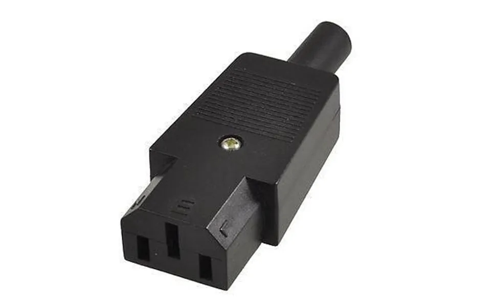 Microconnect C13plug Power Plug Adapter C13 Black