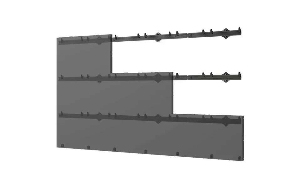 Peerless Ledunvs-6x6 Signage Display Mount 68.6 Cm 27 Black