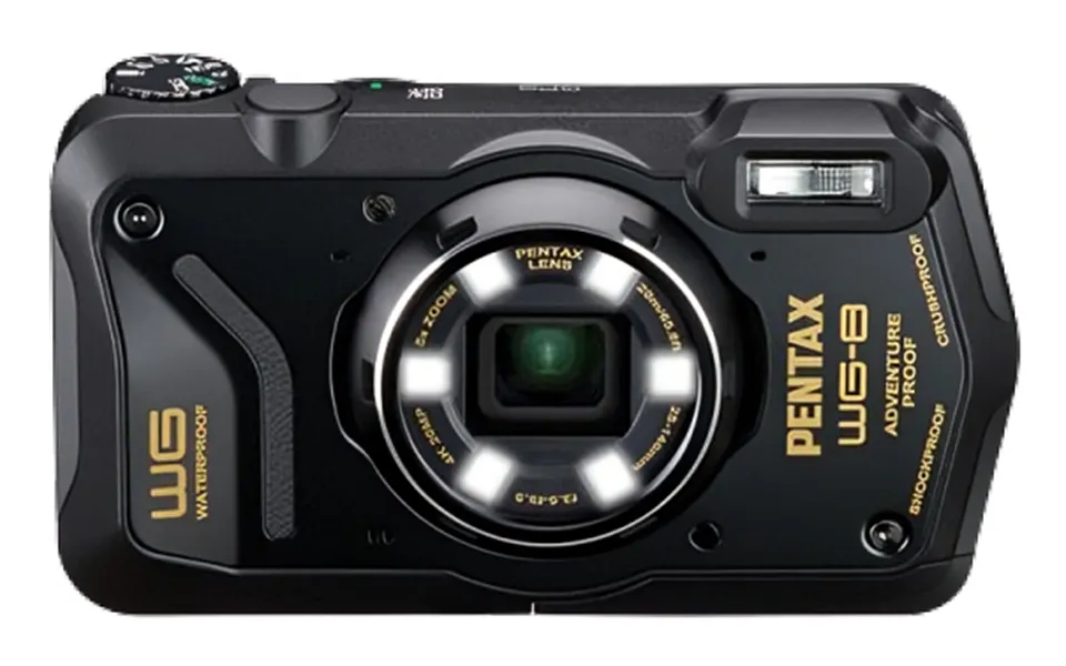 Pentax Wg-8 1 2.3 Compact Camera 20 Mp Cmos Green