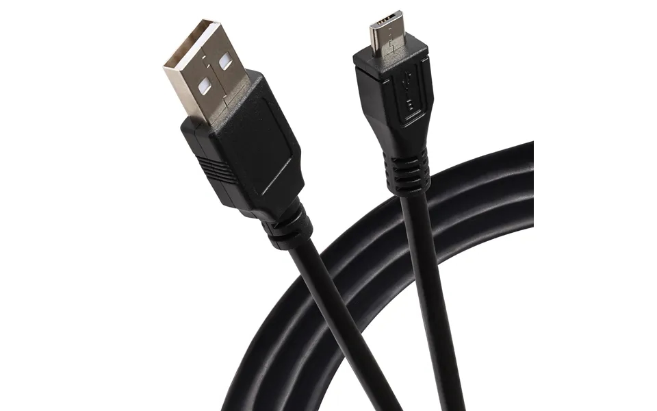 Praktica Usb-a 2.0 To Micro Usb-b Camera Charging Cable - Black