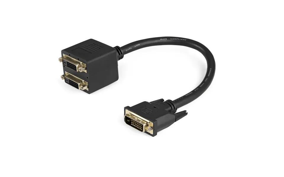 Startech.com 30cm 1 Ft Dvi-d To 2x Dvi-d Digital Video Splitter Cabl