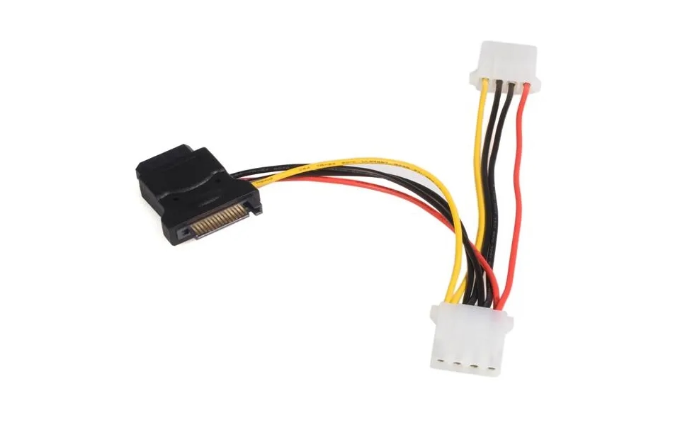 Startech.com Sata To Lp4 Power Cable Adapter With 2 Additional Lp4