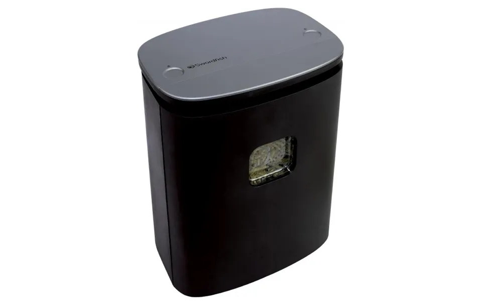 Swordfish 1600xcd Paper Shredder Cross Shredding 66 Db 22.2 Cm Black