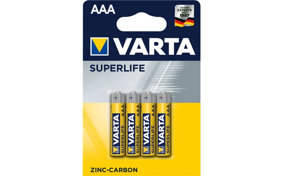 Varta R03 Aaa Household Battery Zinc-carbon