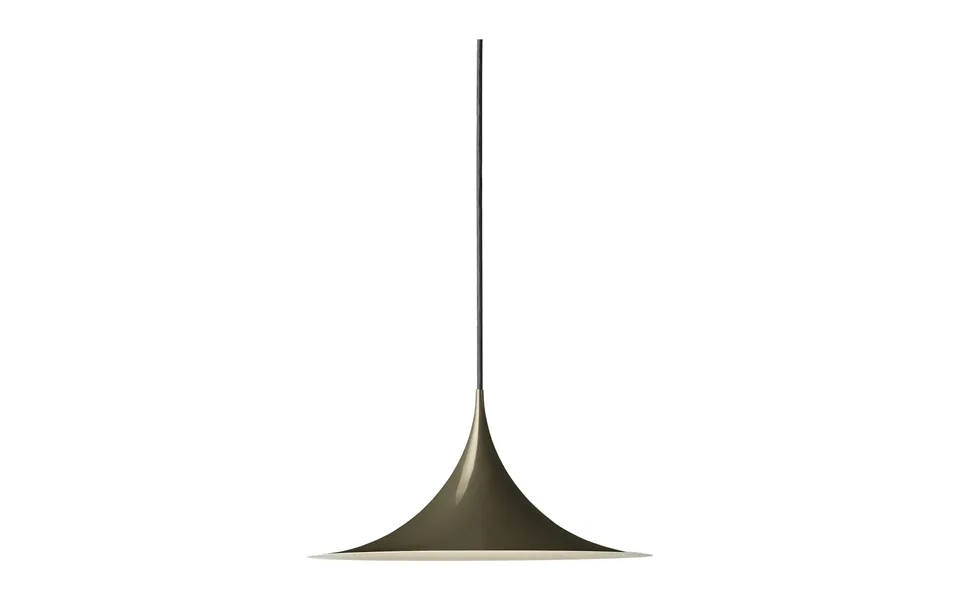 Gubi Semi Lamp Ø 30 Cm Dark Cocoa Glossy