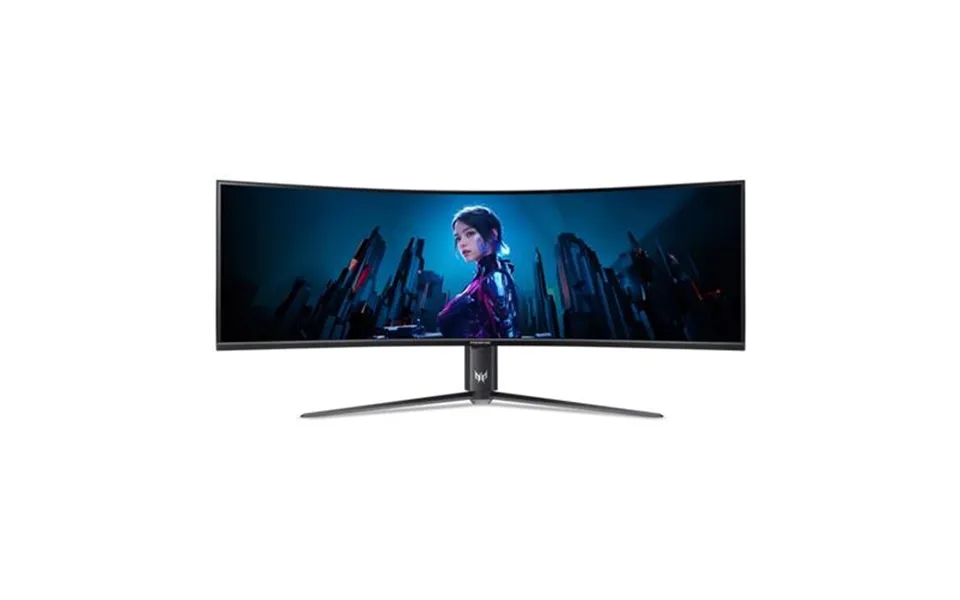 Acer Predator Z57 Curved Ultra-wide Miniled Gaming Monitor - 57 32 9 Miniled 1000r Curve Double 4k Ultra Hd 240hz 1ms Am