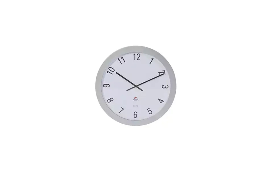 Alba Horgiant Wall Table Clock Quartz Clock Round Silver