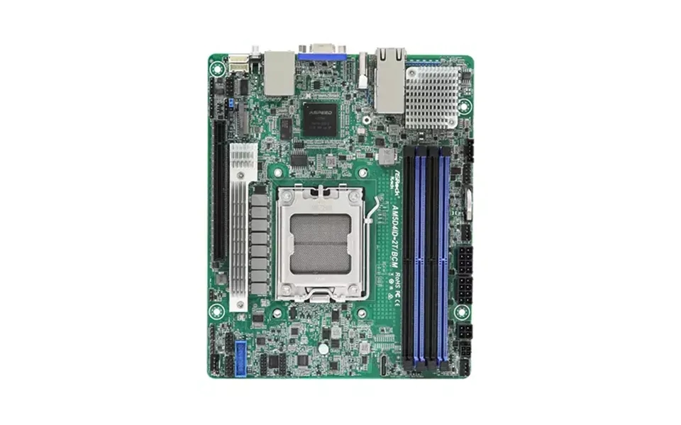 Asrock Am5d4id-2t Bcm Motherboard Knoll3 X300 Socket Am5 Mini Itx