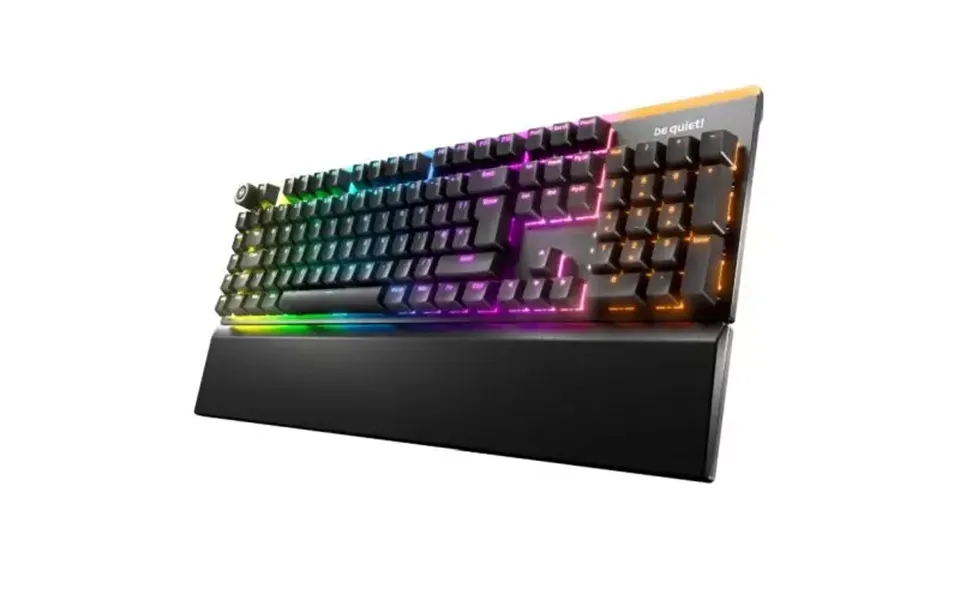 Be Quiet Light Mount Silent Linear Uk Iso Keyboard Gaming Usb Qwerty Uk English Black