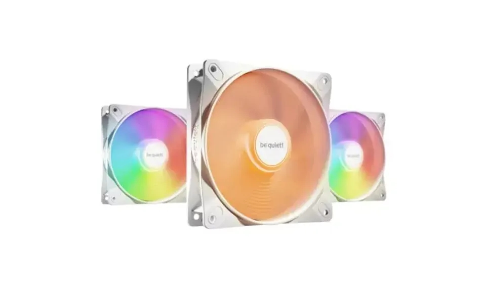 Be Quiet Light Wings Lx 120mm Pwm High Speed 3-pack White Computer Case Fan 12 Cm 3 Pc S