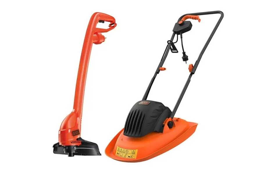 Black & Decker Bemwh551gl2-gb Lawn Mower Push Lawn Mower Ac Black Orange