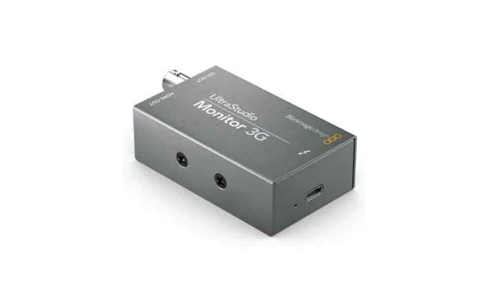 Blackmagic Design Ultrastudio Monitor 3g Video Capturing Device Thunderbolt