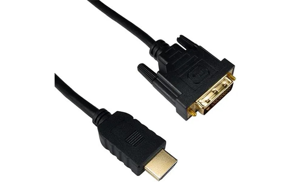 Cablenet 5m Gold Hdmi 1.4b Male - Dvi-d Male 1080p 24 1 30awg Black Cable