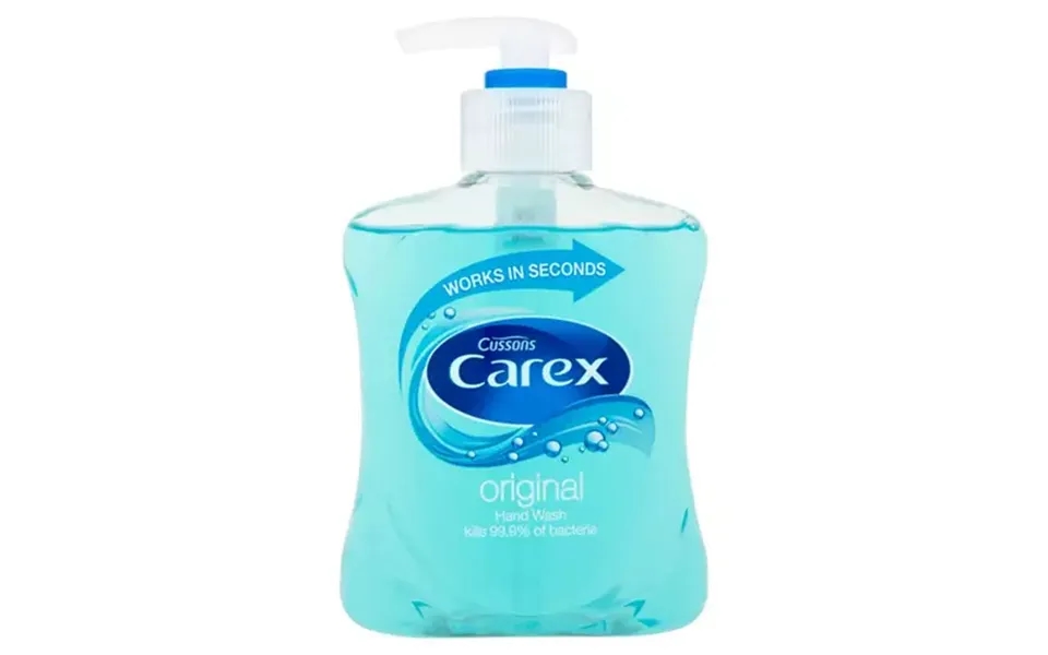 Carex Original Antibacterial Hand Wash Pump Top Bottle 250ml Pack 6 - 30069