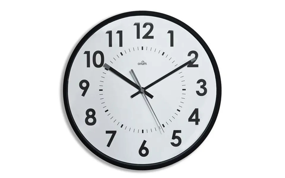 Cep Orium By Cep Silent Quartz Analogue Wall Clock 310mm White Black - 2112440011