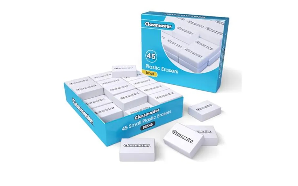 Classmaster Pencil Erasers Size 32 X 23 X 9mm. Pack 45 - Pes45