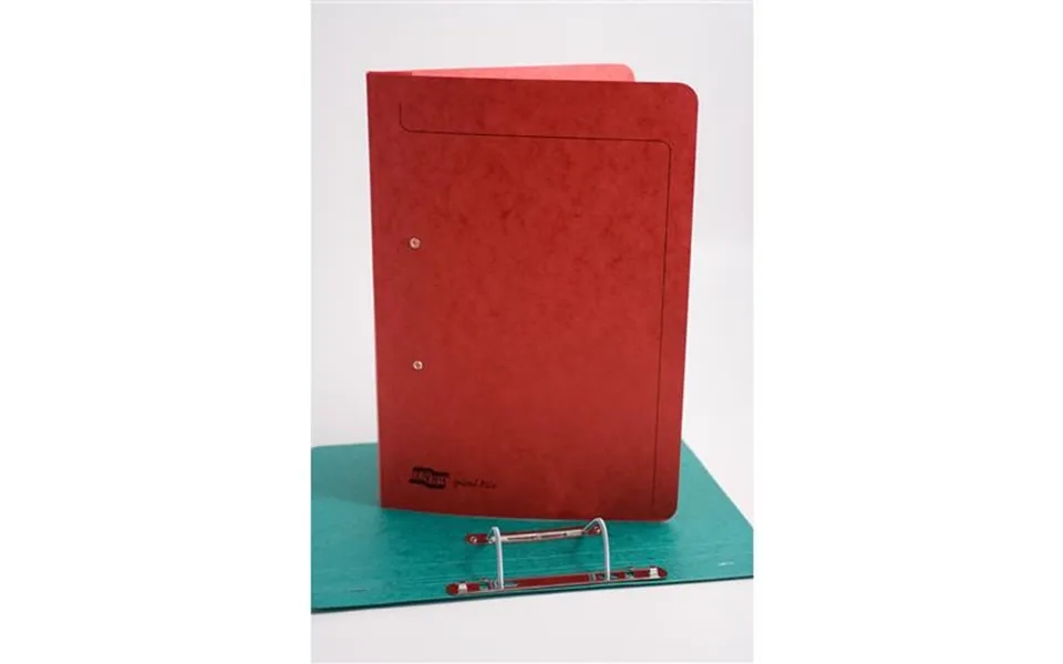 Europa Spiral Wirebound Spring Transfer File Manilla A4 300 Micron Red Pack 25 - 3008z