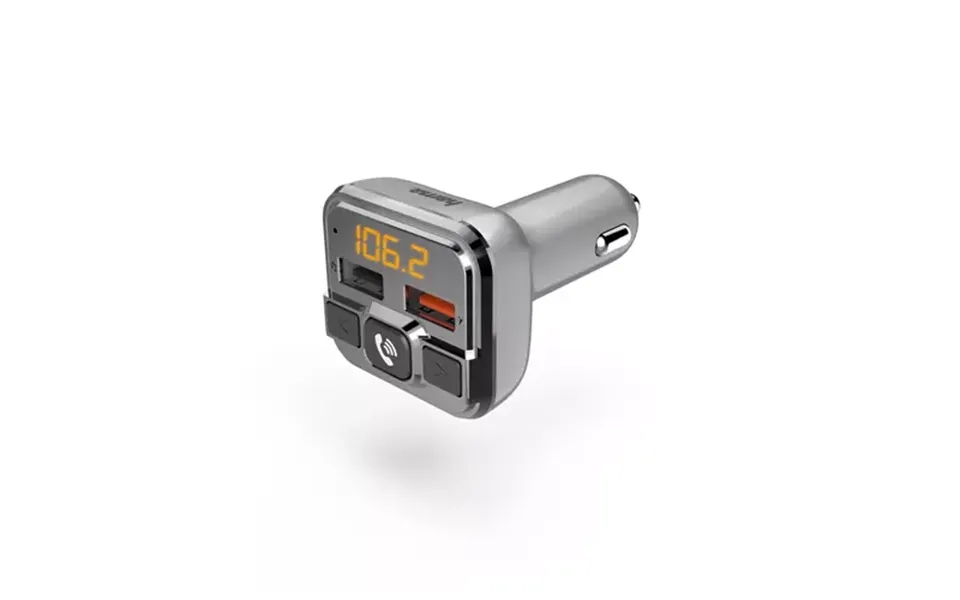 Hama 00014165 Fm Transmitter 87.6 - 107.9 Mhz Cigar Lighter Silver