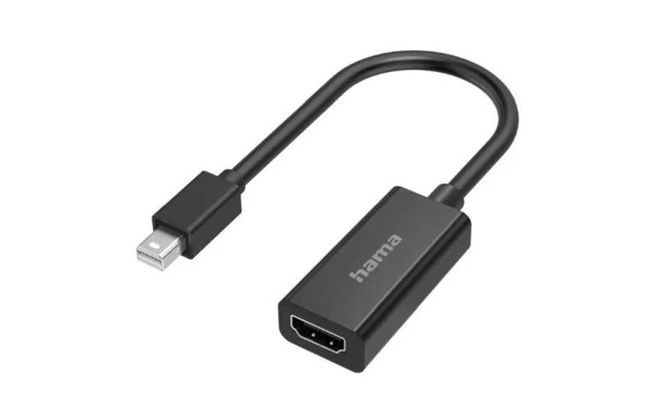 Hama Video Adapter Mini Displayport Plug - Hdmi Socket Ultra-hd 4k