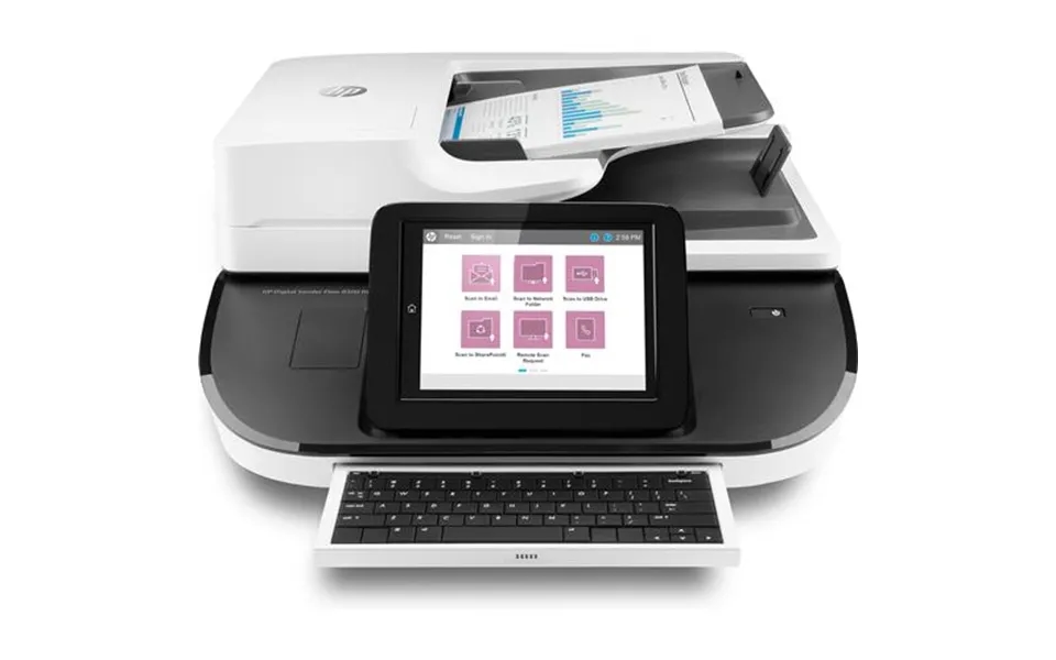 Hp Digital Sender Flow 8500 Fn2 Flatbed Scanner