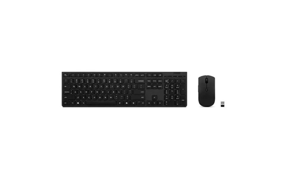 Lenovo 4x31r64350 Keyboard Mouse Included Home Office Rf Wireless Bluetooth Qwerty Uk English Grey