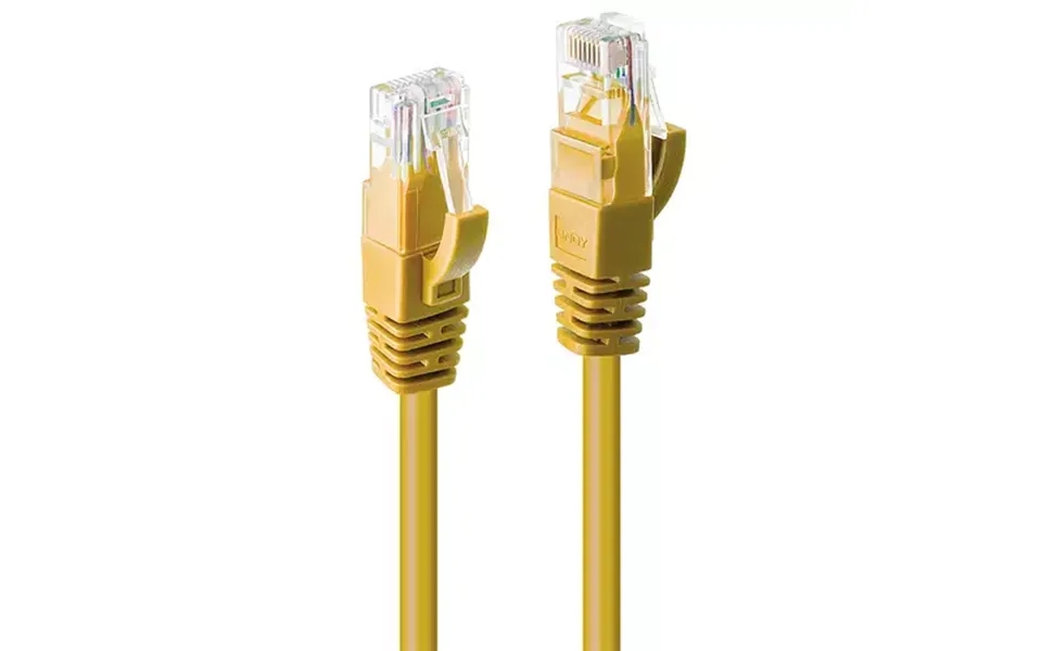 Lindy 15m Cat.6 U Utp Network Cable Yellow
