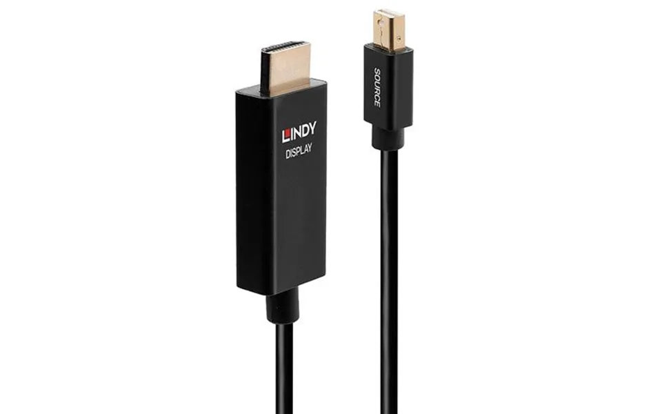 Lindy 1m Active Mini Displayport To Hdmi Cable With Hdr
