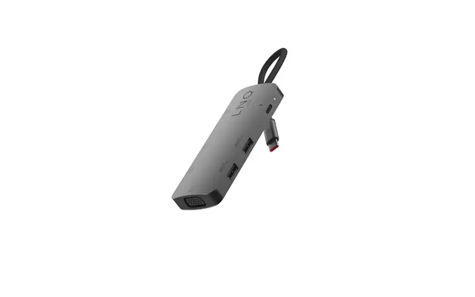 Linq 7in1 4k Triple Display Hdmi Adapter With Pd And Peripheral Ports