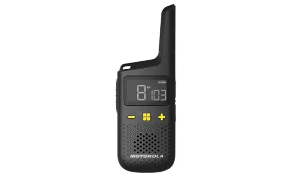 Motorola D3p01610bdlmaw Two-way Radio 16 Channels 446.0-446.2 Mhz Black