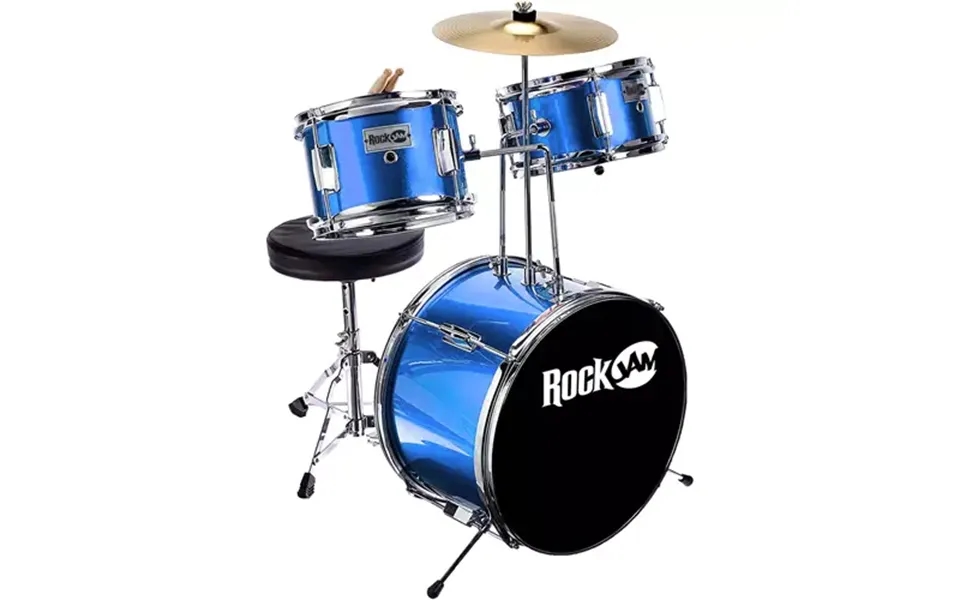 Pdt Rj 3 Piece Junior Drum Kit - M Blue