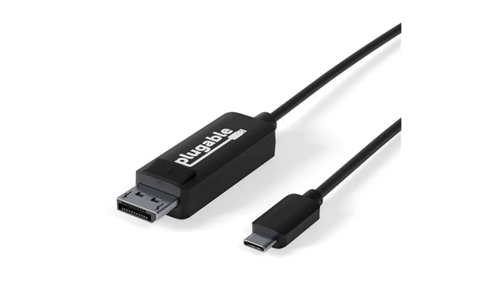 Plugable Technologies Usb C To Displayport Cable 6 Feet 1.8m Up To 4k At 60hz Usb C Displayport Cable - Compatible With