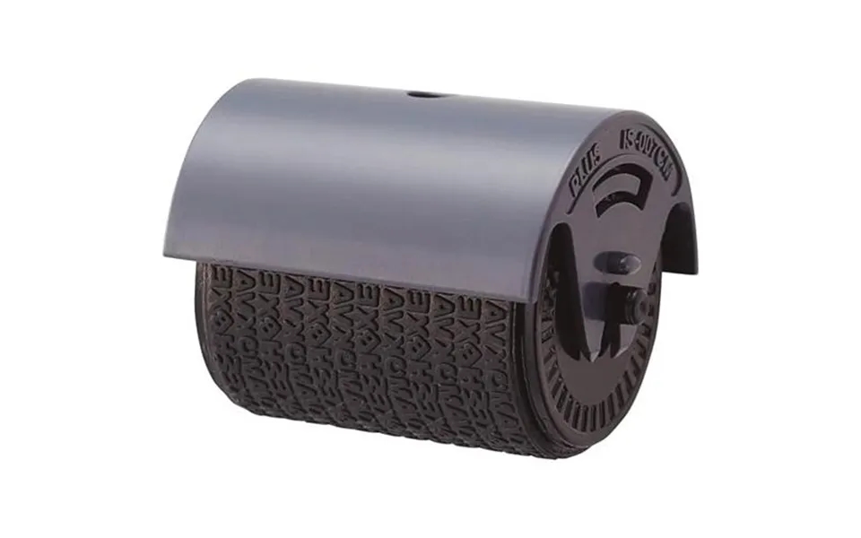 Plus By Pentel Camouflage Self-inking Roller Stamp Refill Black 38090