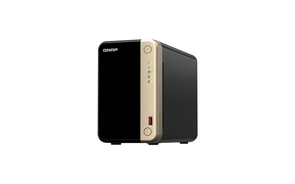 Qnap Ts-264 Nas Tower Intel Celeron N5095 8 Gb 0 Tb Qnap Qts Black Gold