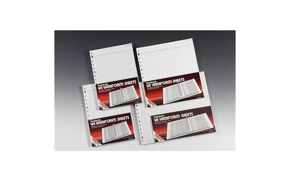 Rexel Twinlock Variform V8 10 Column Cash 75