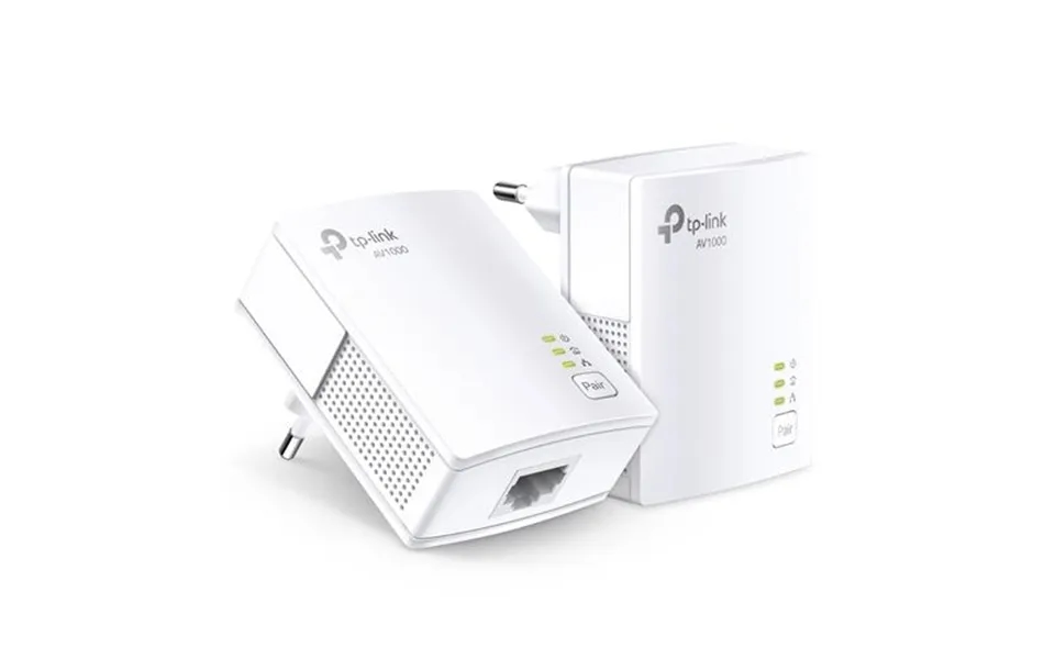 Tp-link Tl-pa7017 Kit Powerline Network Adapter 1000 Mbit S Ethernet Lan White 2 Pc S