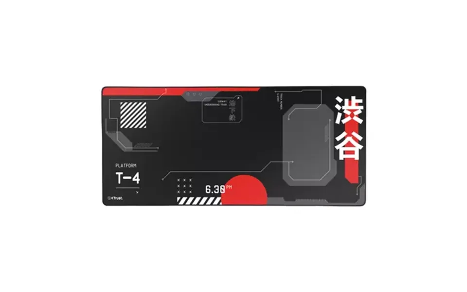 Trust Gxt 759 Gaming Mouse Pad Black Red
