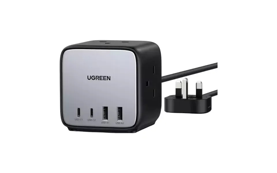 Ugreen 90906 Mobile Device Charger Universal Grey Silver Ac Fast Charging Indoor