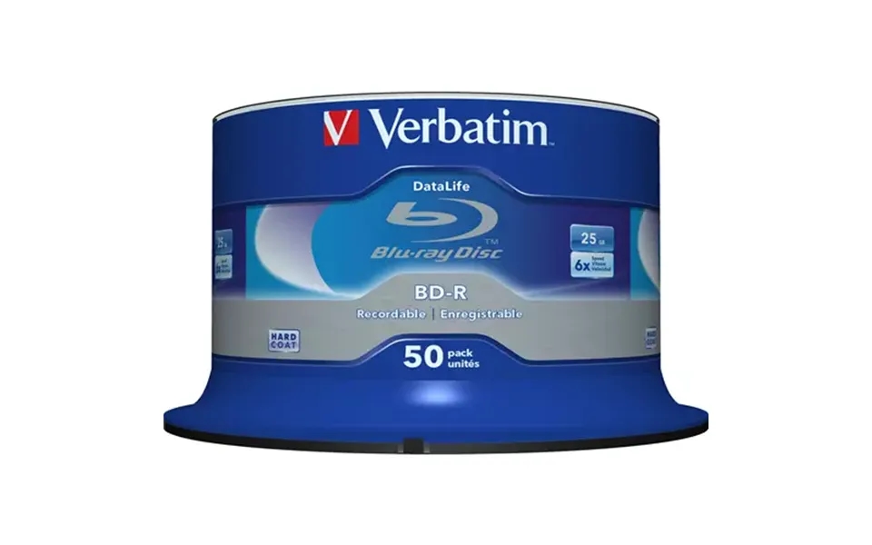 Verbatim Datalife 6x Bd-r 25 Gb 50 Pc S