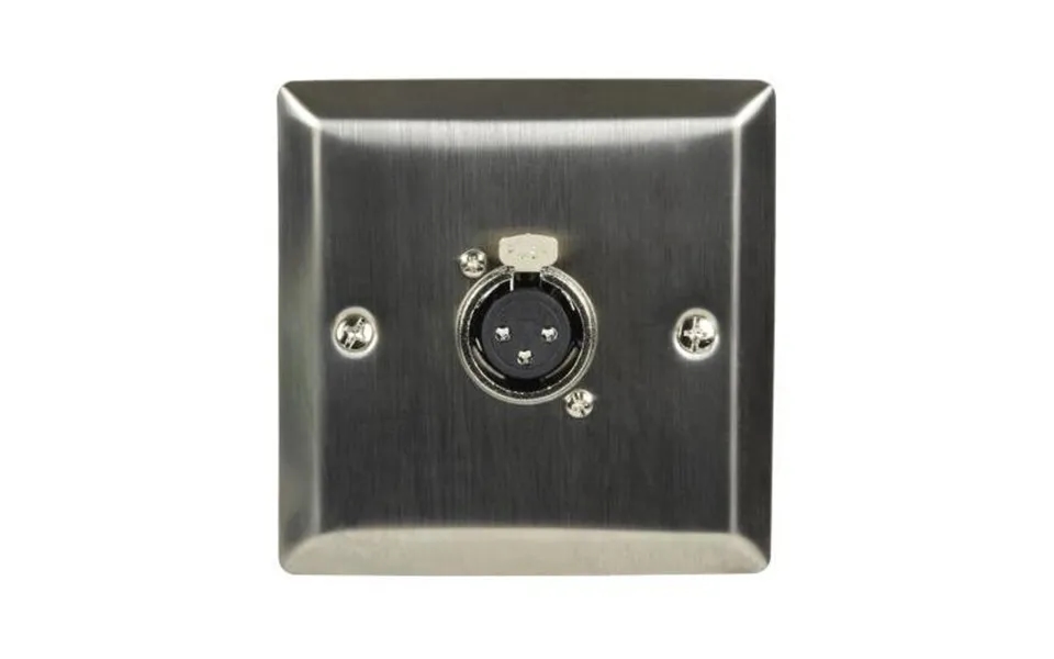 Xlr Steel Wallplate