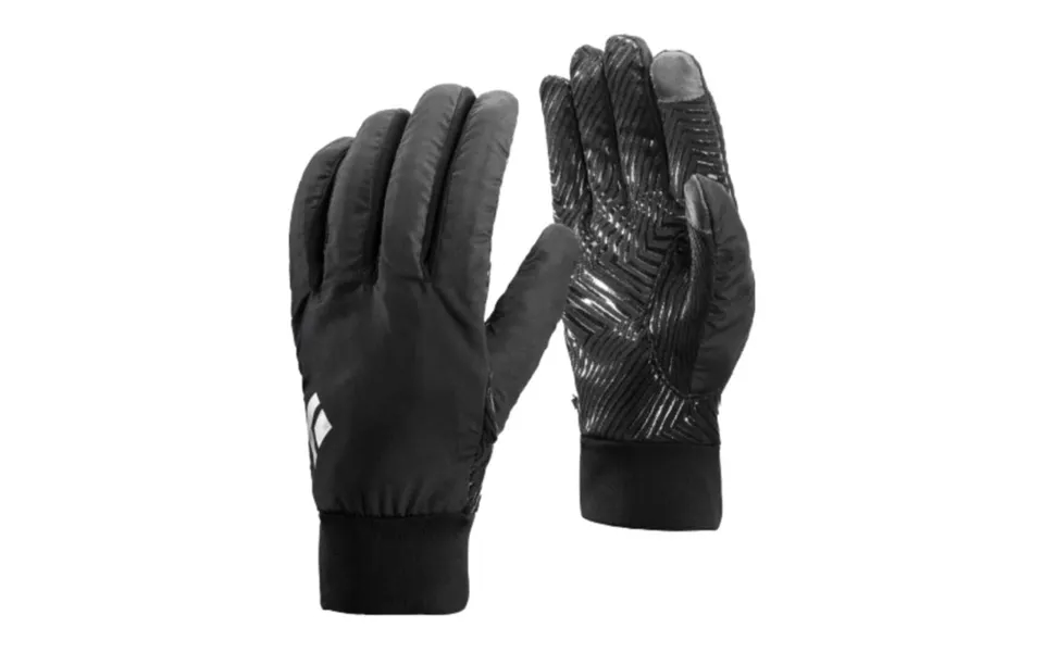Black Diamond Mont Blanc Mitts - Premium Black Gloves For Cold Weather Running