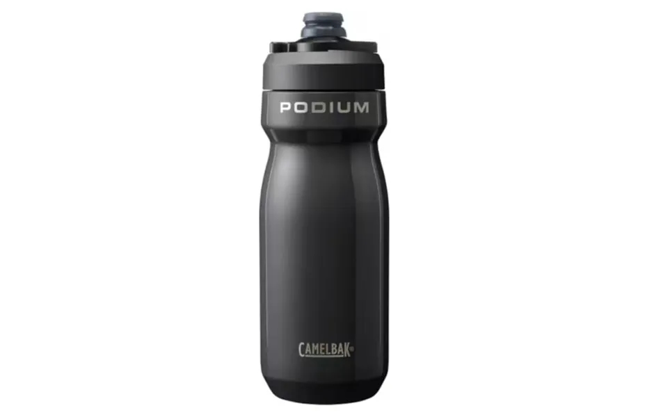 Camelbak Podium Vss 1.0 500ml Water Bottle - Perfect For Running And Cycling, Sleek Black Design For Hydration On The Go